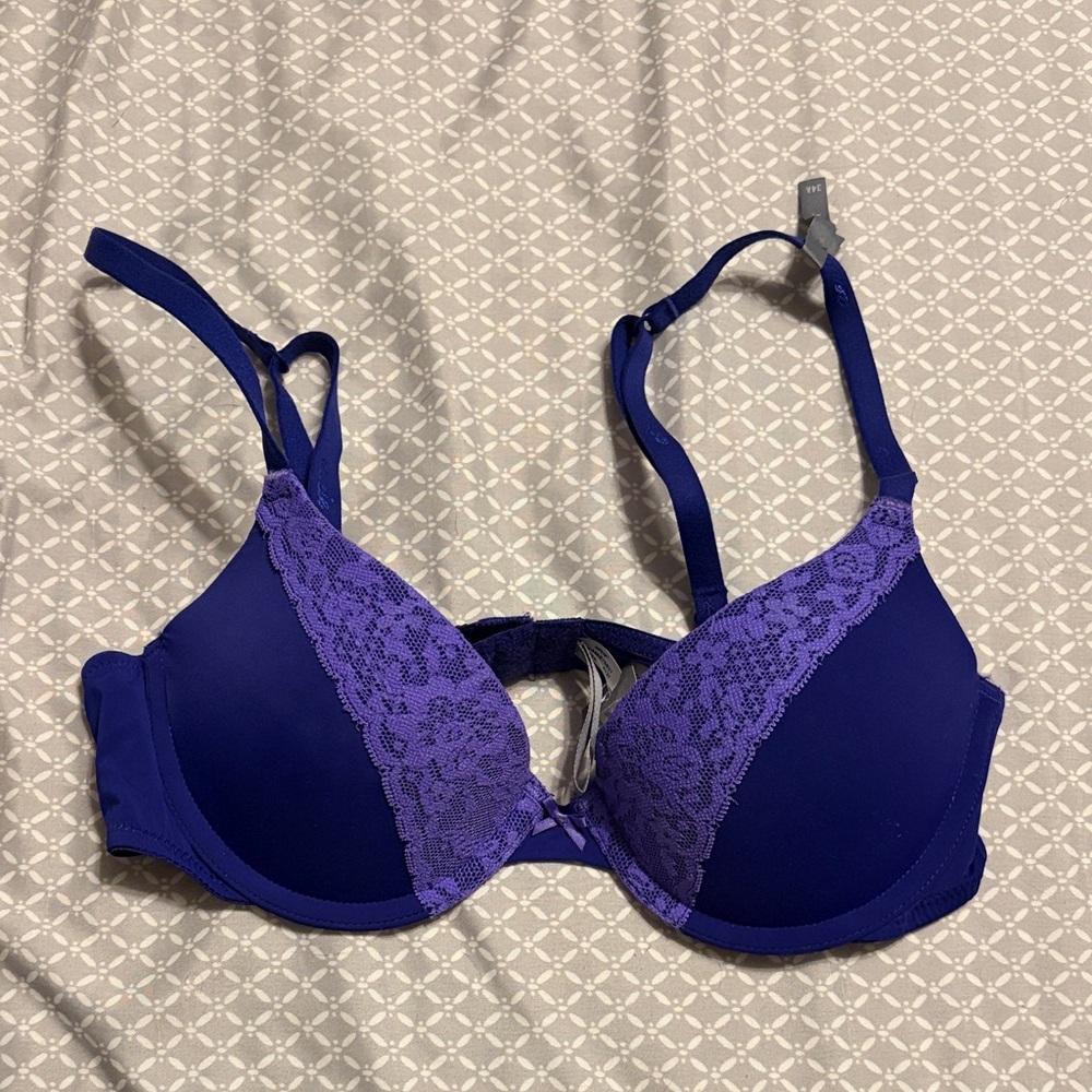 Aerie Deep Purple Lace Bra